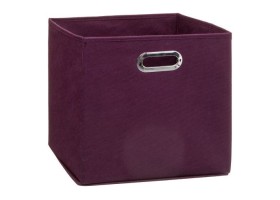 Boite De Rgt 31X31 Aubergine