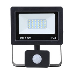 Projecteur Led Electrique 20W Avec Detec