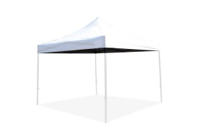 TOIT TENTE PLIANTE PRO 3X3M BLANC