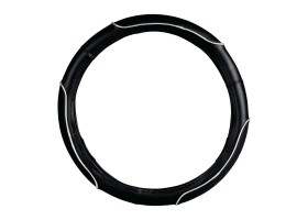 Couvre-volant luxe lisere argente