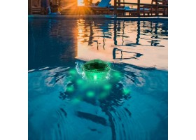 Lampes solaires soucoupes flottantes 2 E