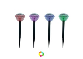 Lampes solaires soucoupes flottantes 2 E