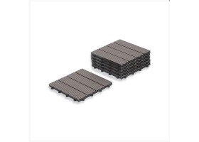 Dalles clipsables effet bois 30X30cm X5 