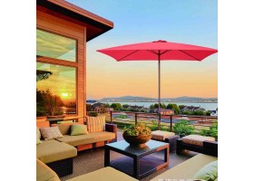 Support Parasol Zinc , 49 Cm,