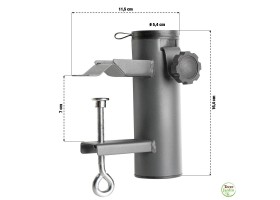 Support Parasol Zinc , 49 Cm,