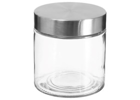 Bocal Verre+Inox 0,75L