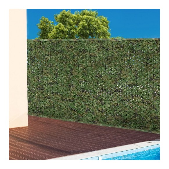 Brise Vue Camouflage 1 X 10M Vert