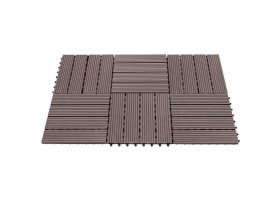 Dalles clipsables effet bois 30X30cm X5 