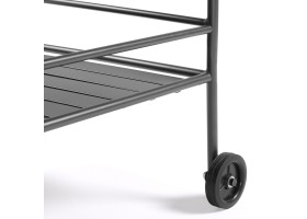 Desserte Metal - Chariot A Plancha Gris