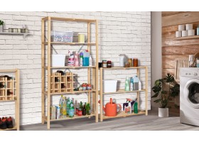 Etagere Bois 3 Niveaux 90X30X90Cm
