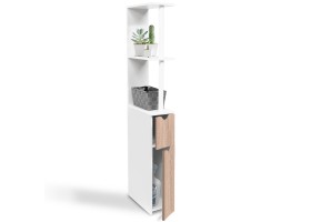 Etagere Wc 2 Portes Bois