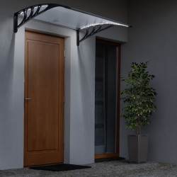 Marquise Panneau Transp Led 80X100