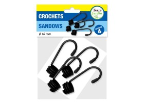Crochets Pour Sandows 10Mm X4