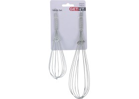 Fouet Inox X 2 Pces
