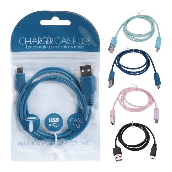 Cable Usb 1M Usb/Micro Usb