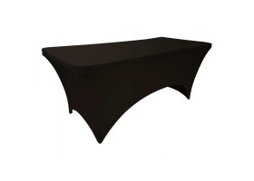 Housse Spandex Noire Pour Table