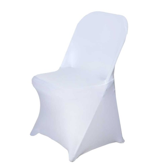 Housse Spandex Ivoire Pour Chaise