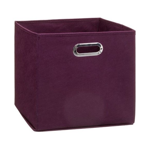 Boite De Rgt 31X31 Aubergine