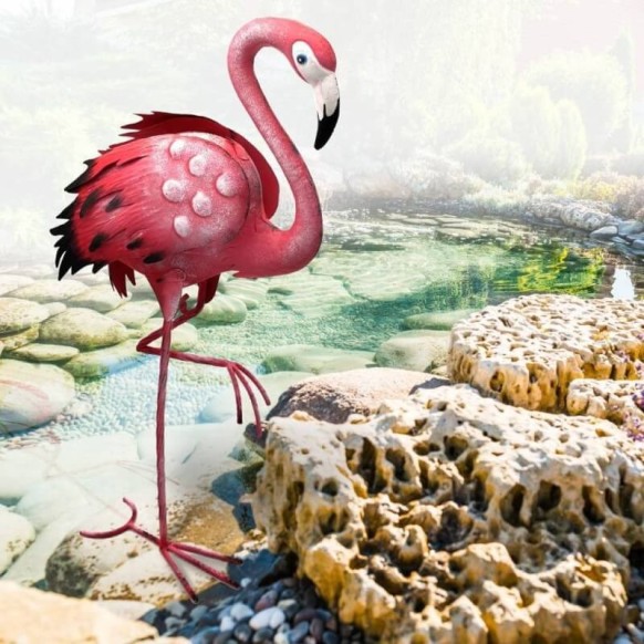 Flamant Rose Metal