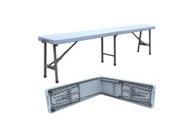 Banc Pliant Blanc 180Cm
