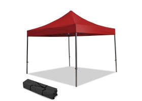 Tente Pliante Pro 3X3M Rouge