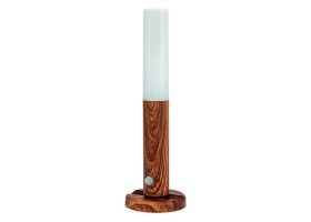 Lampe d'appoint rechargeable bois