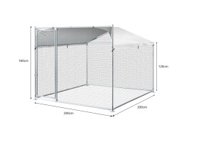 Enclos Ext  2X2X1,6M