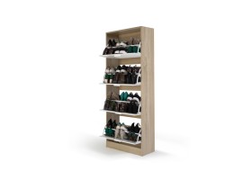 Meuble Chaussures 4 Portes - Wood