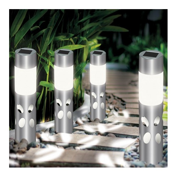 Bornes Solaires Ajourees X4