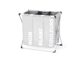 Panier A Linge 3 Compartiments