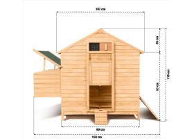 Poulailler Chalet 10 A 12 Poules