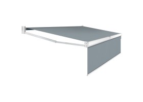 Store Banne 2 En 1 4X3M Gris