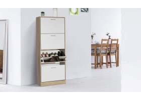 Meuble Chaussures 4 Portes - Wood