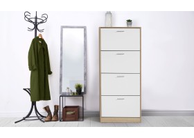 Meuble Chaussures 4 Portes - Wood
