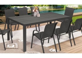 Table Polywood Palma 150Cm-Gris