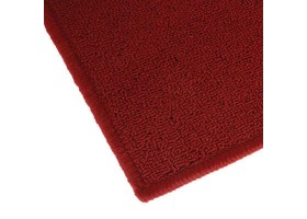 Tapis de cuisine antidérapant rouge