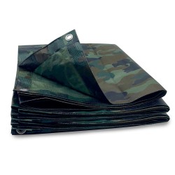 Bâche Camouflage.130Gr/M²