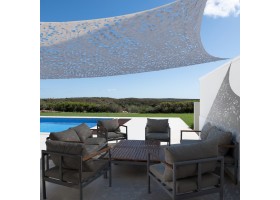 Ombriere Filet 2X3M Gris Clair