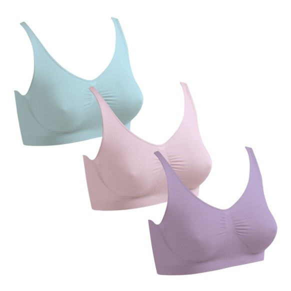 Brassieres X3 Pastel