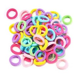 Elastique cheveux 100pcs