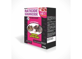 Raticide souricide pâtes 150G