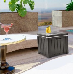 Tabouret / table glacière 37 L