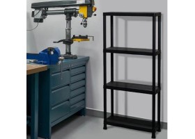 Etagère plastique 4 plateaux