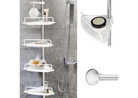 Etagère de douche extensible pvc