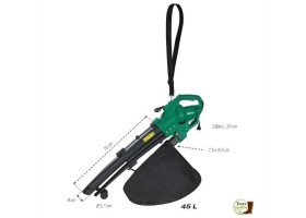 Aspirateur souffleur broyeur 3000w