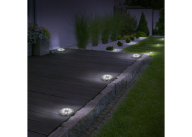 Balises solaires disque x4