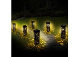 Bornes Solaires Photophores X6
