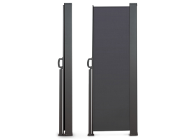 Paravent retractable anthracite 2,5x1,6m