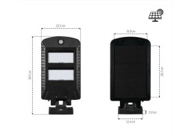 Lampe sécurite 1000 lumens solaire