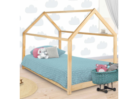 Lit Cabane Bois